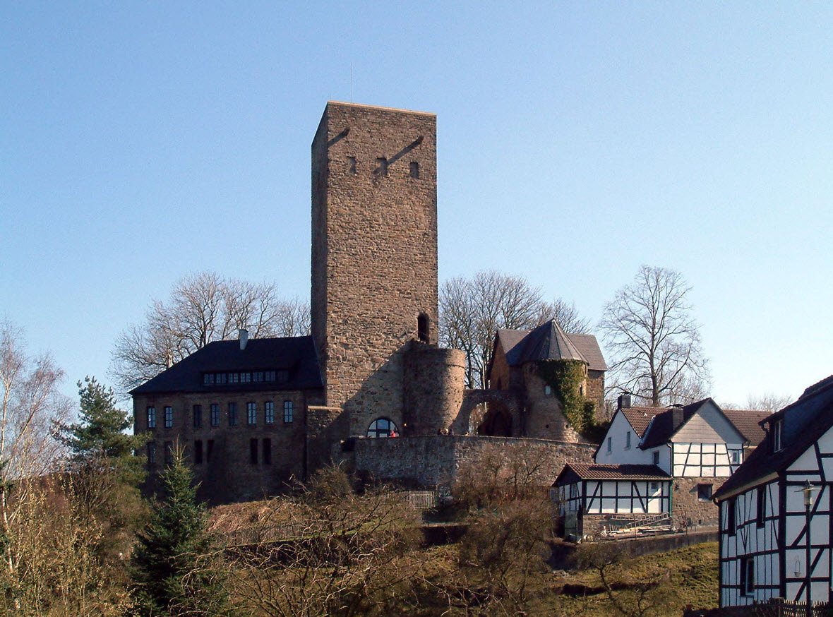 Ruins Blankenstein, Gladenbach, Germany, Germany